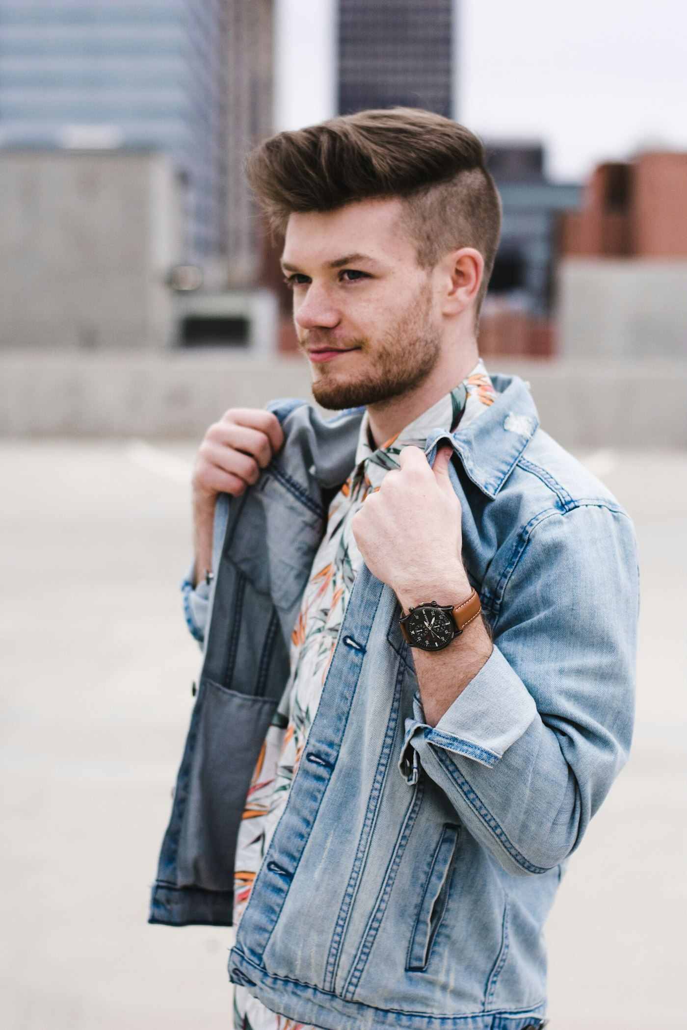 Relaxed everyday menswear styling